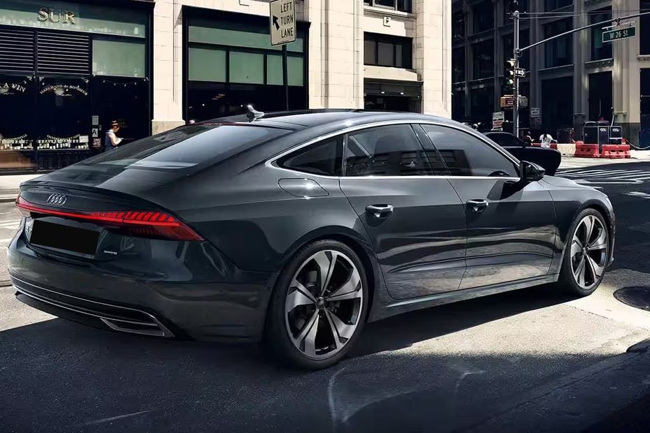 A7 Sportback Rear angle view