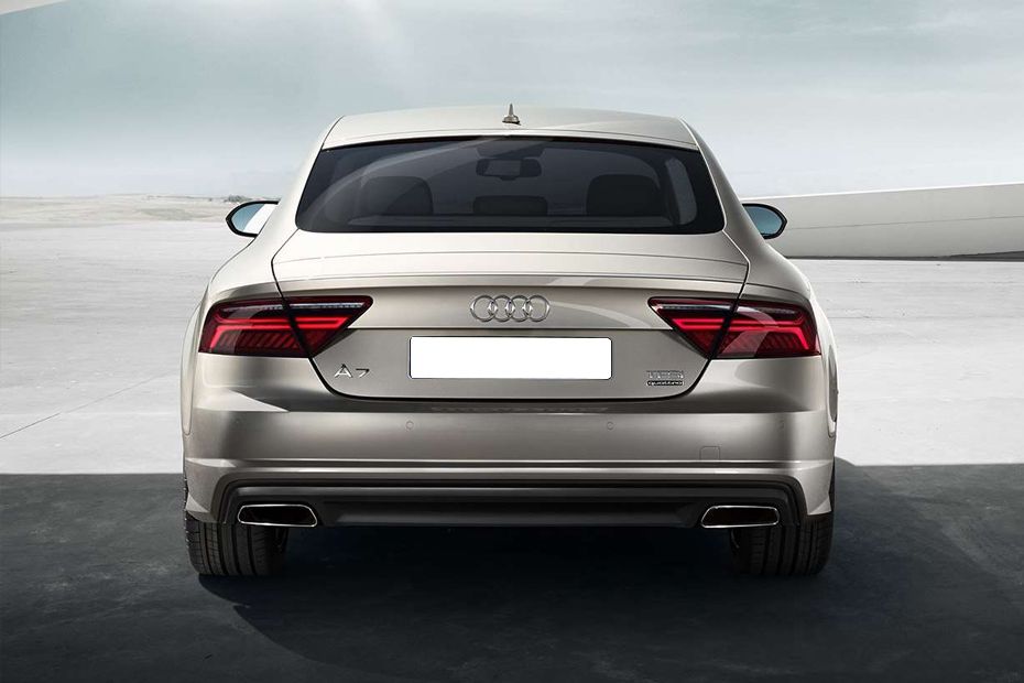 Full Rear View of Audi A7
