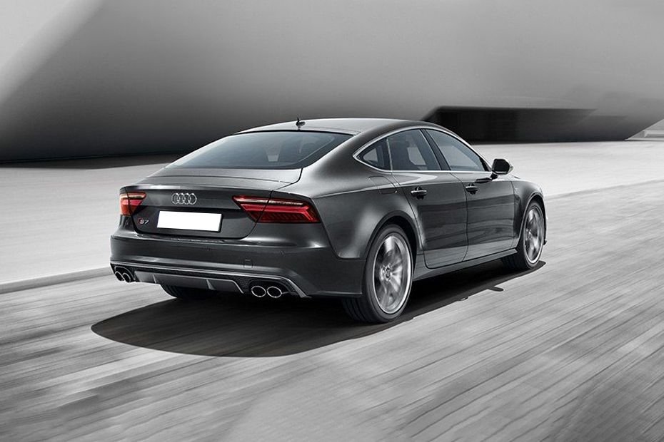 S7 Sportback Rear angle view