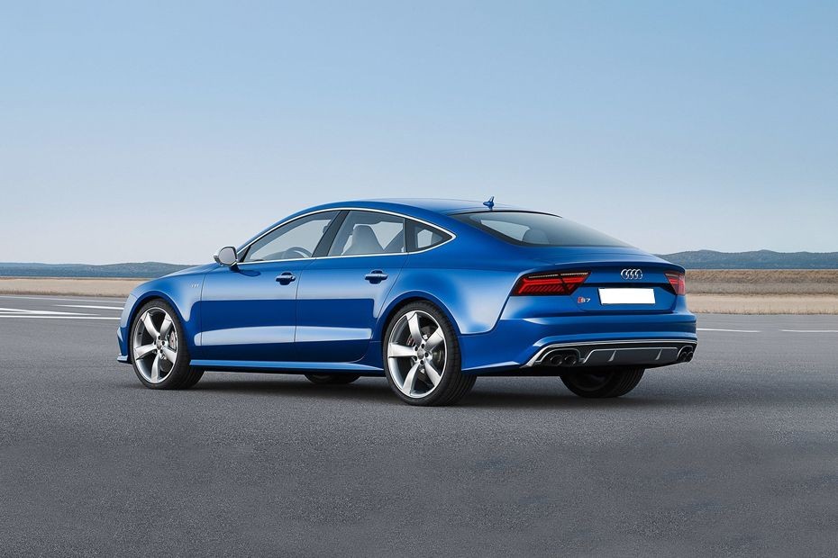 Rear Medium View of Audi S7 Sportback