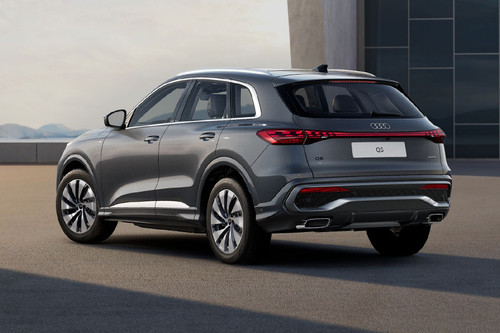 Rear Cross Side View of Audi Q5