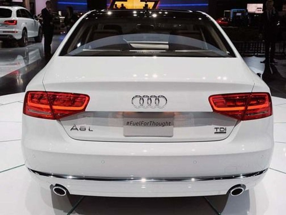 Full Rear View of Audi A8 L (2022-2023)