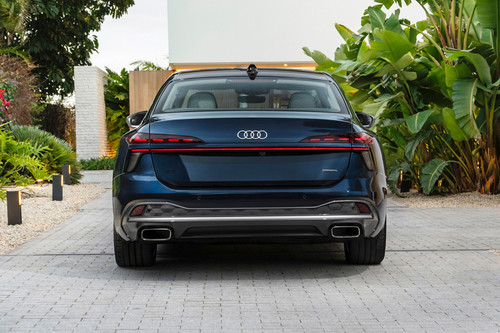 Full Rear View of Audi A6