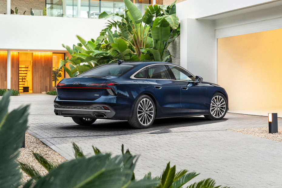 A6 Rear angle view