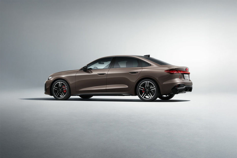 Rear Cross View of Audi A5 L