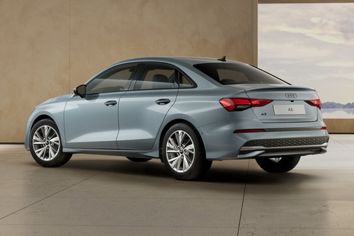 Rear Cross Side View of Audi A3