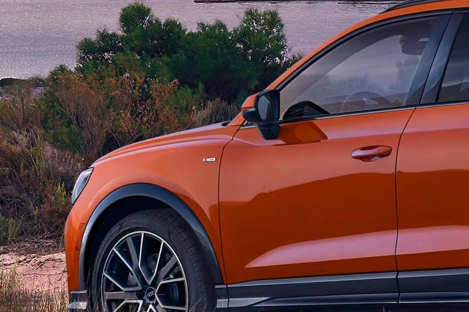 Audi Q3 2022-2025 Drivers Side Mirror Rear Angle