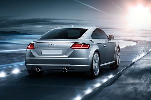 TT Coupe Rear angle view