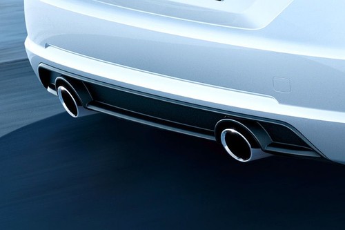 Exhaust Pipe of Audi TT Roadster