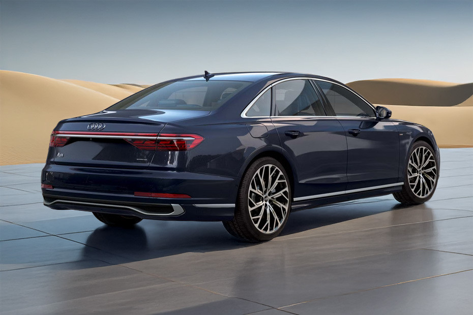 A8 Rear angle view