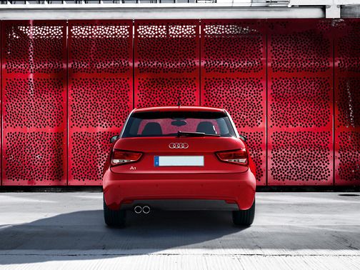 Full Rear View of Audi A1