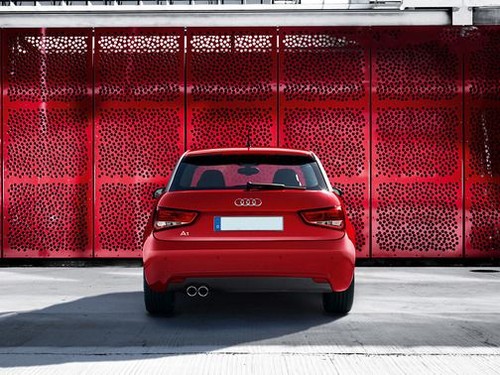 Full Rear View of Audi A1