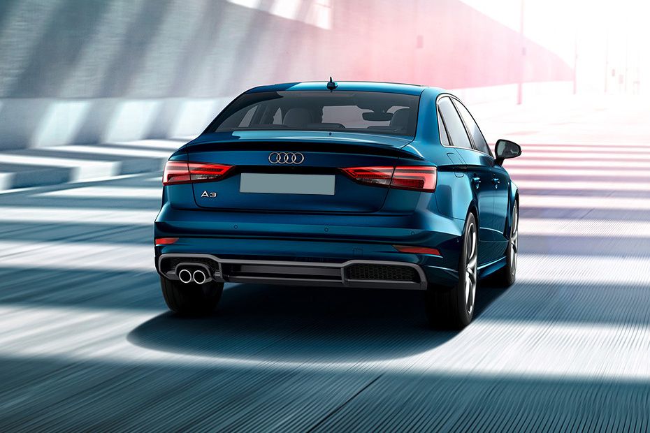 Full Rear View of Audi A3 (2022-2024)