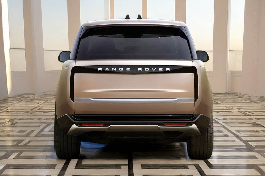 Full Rear View of Land Rover Range Rover