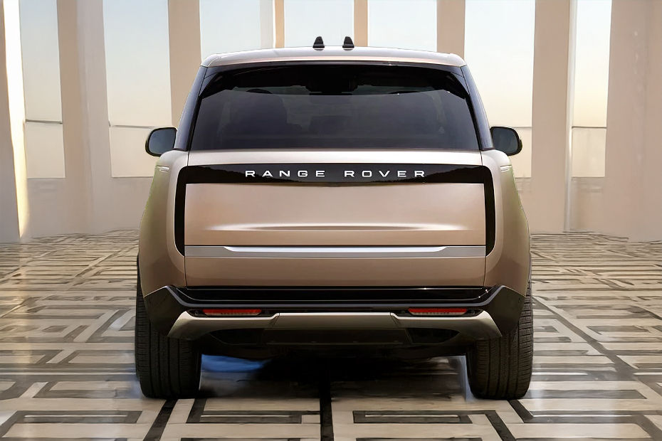 Full Rear View of Land Rover Range Rover