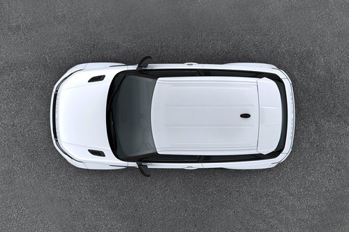 Top View of Range Rover Evoque Coupe