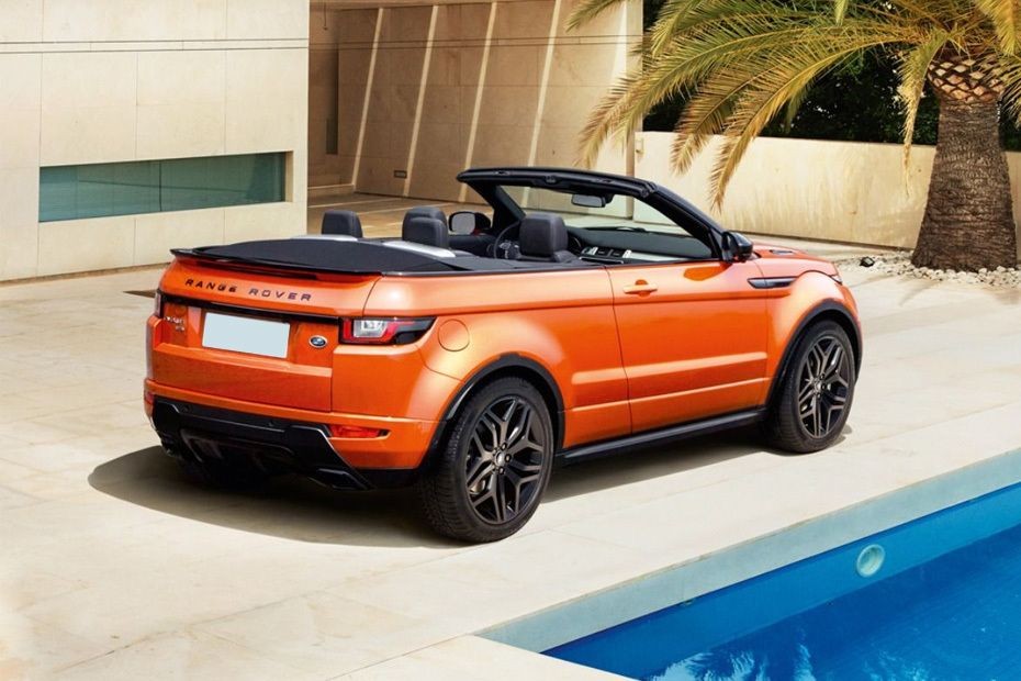 Range Rover Evoque Convertible Rear angle view