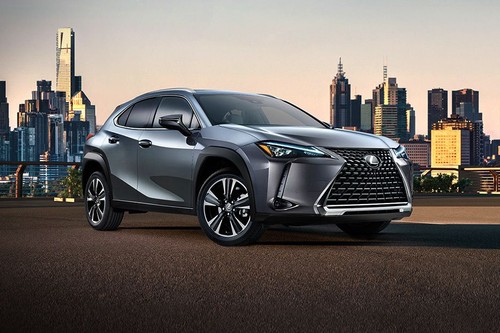 Lexus UX Front Cross Side View