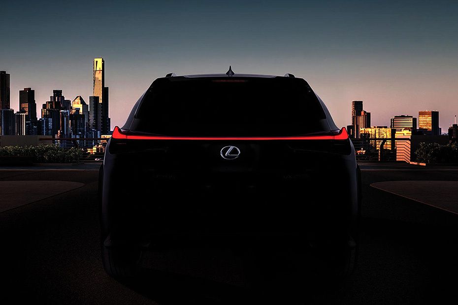 Full Rear View of Lexus UX