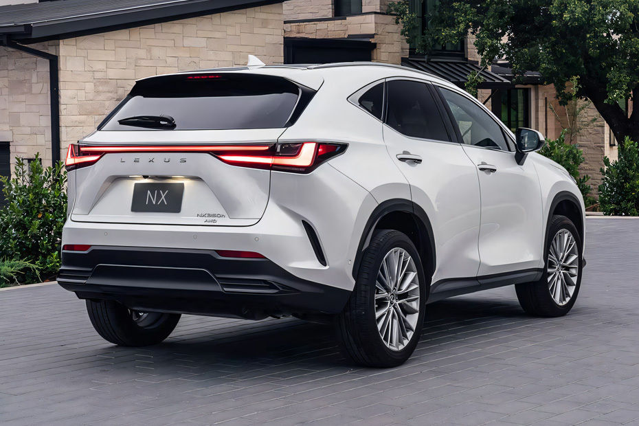 NX Hybrid Rear angle view