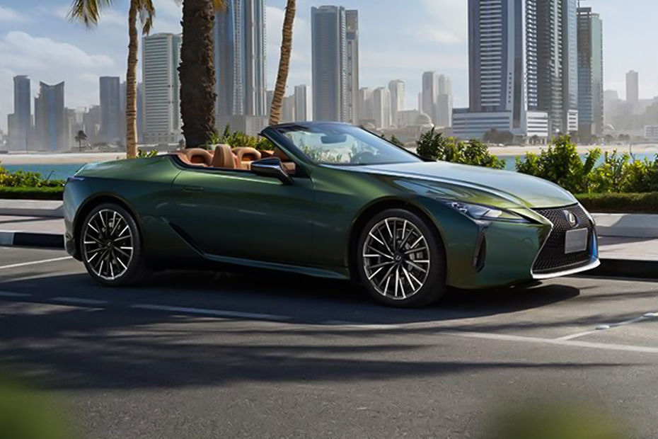 Lexus LC 500 Convertible Front Cross Side View