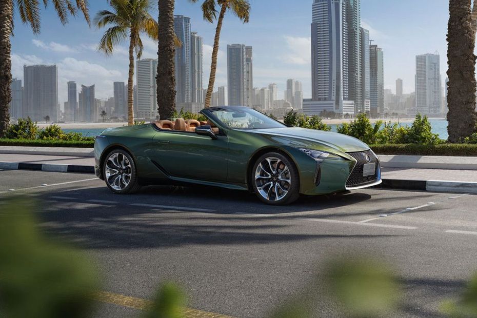 Lexus LC 500 Convertible Front Medium View