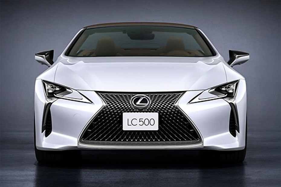 Full Front View of LC 500 Convertible