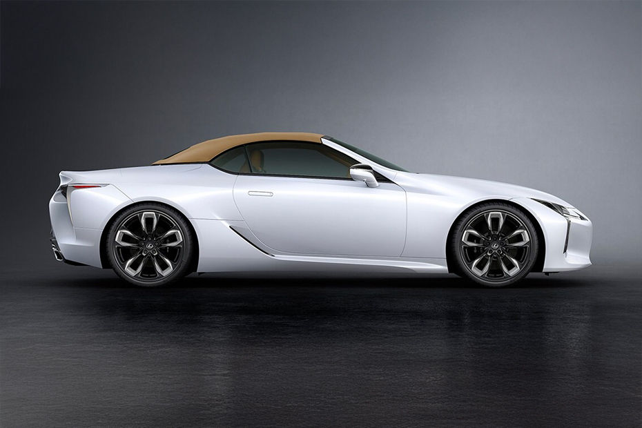 LC 500 Convertible Medium Angle Front View