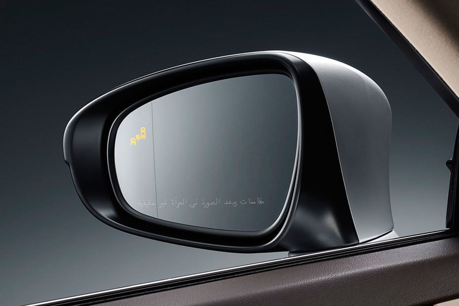 Lexus ES (2013-2021) Drivers Side Mirror Rear Angle