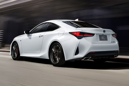 Rear Medium View of Lexus RC