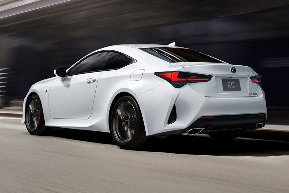 Rear Medium View of Lexus RC