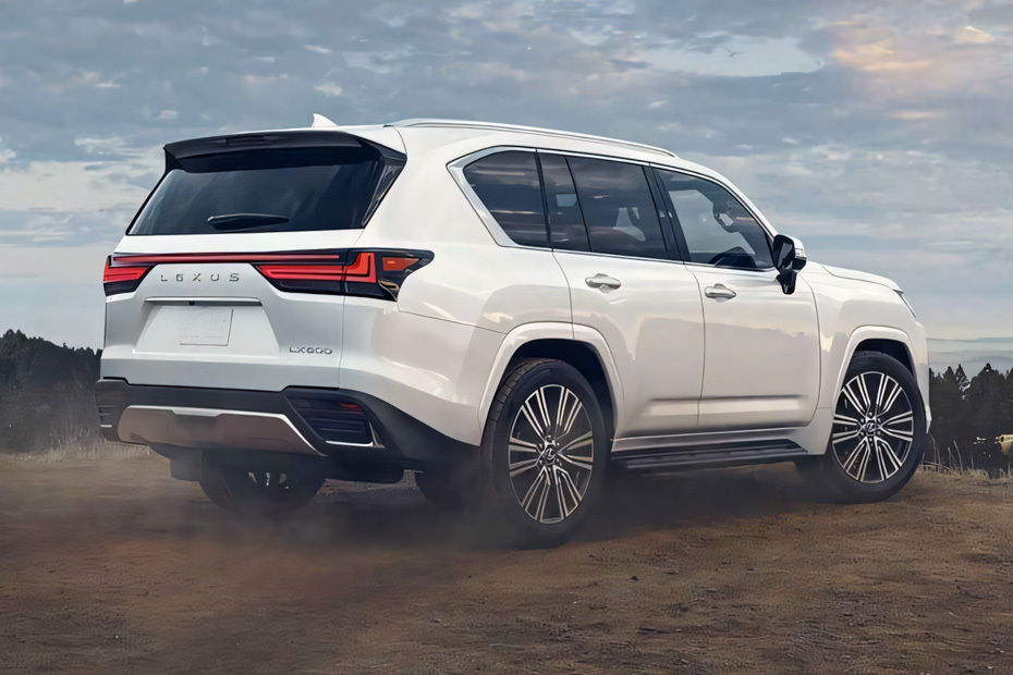 LX Rear angle view