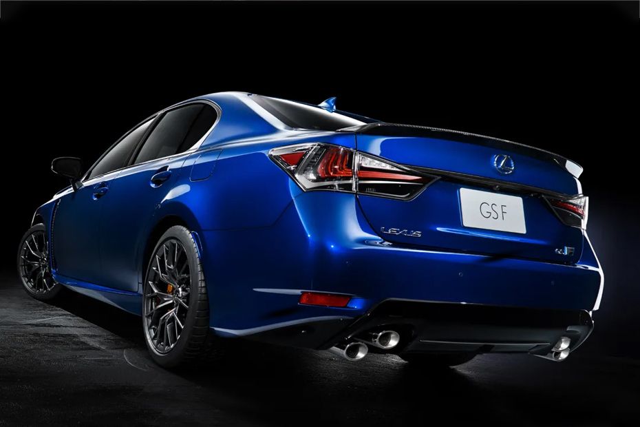 Rear Medium View of Lexus GS F