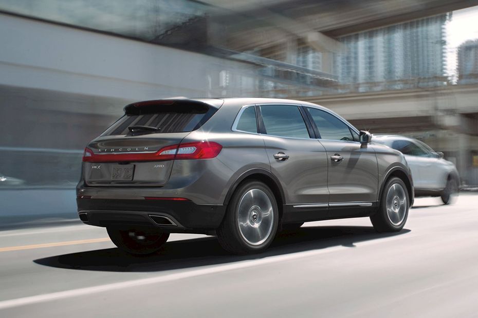 MKX Rear angle view