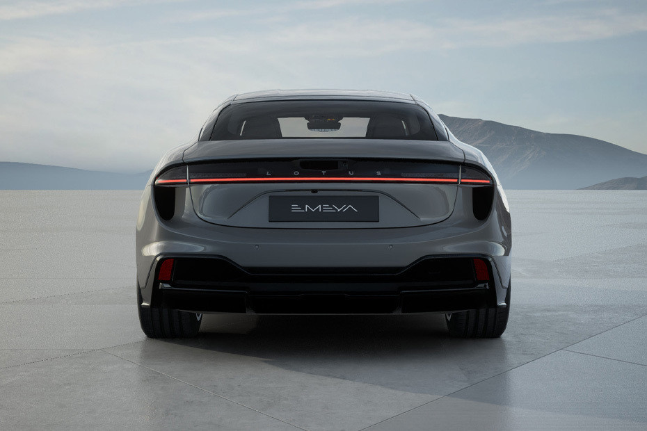 Full Rear View of Lotus Emeya
