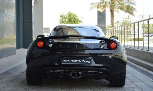 Full Rear View of Lotus Evora S