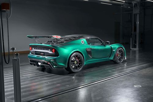 Exige Rear angle view