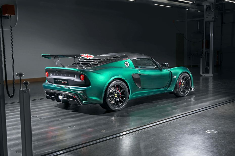Exige Rear angle view