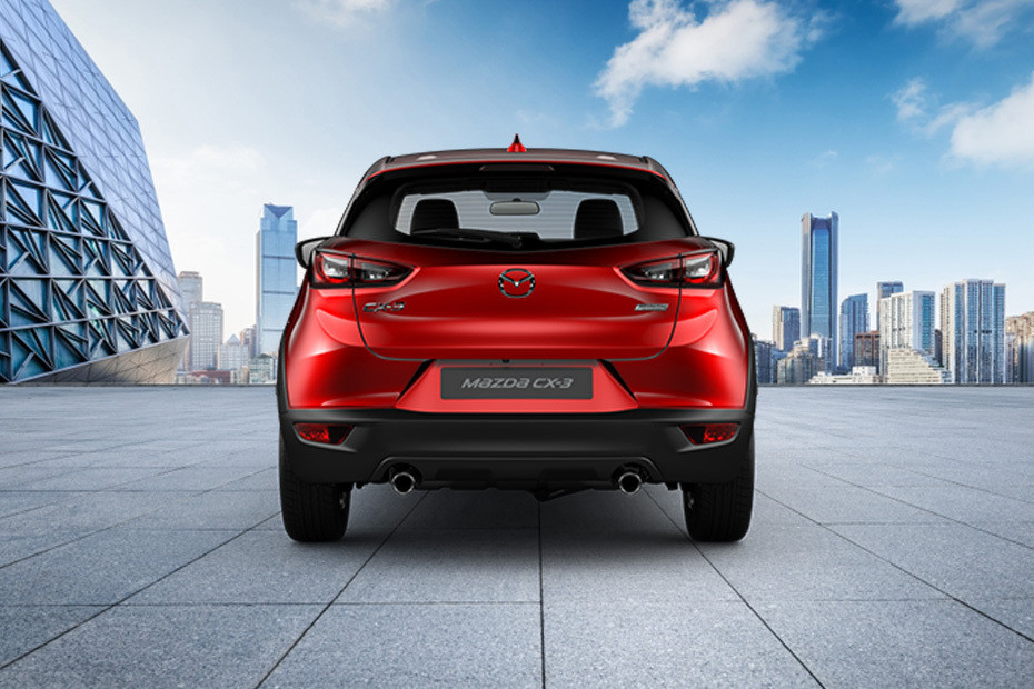 Full Rear View of Mazda CX-3