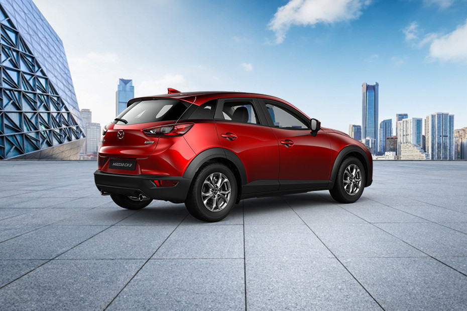 CX-3 Rear angle view
