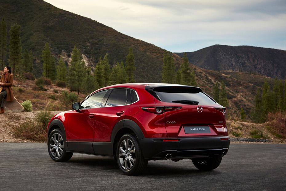 CX-30 Rear angle view