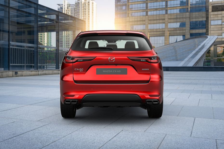 Full Rear View of Mazda CX-60