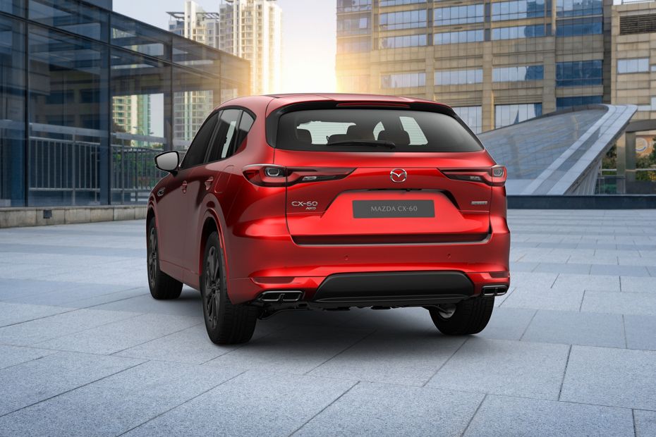 Rear Medium View of Mazda CX-60