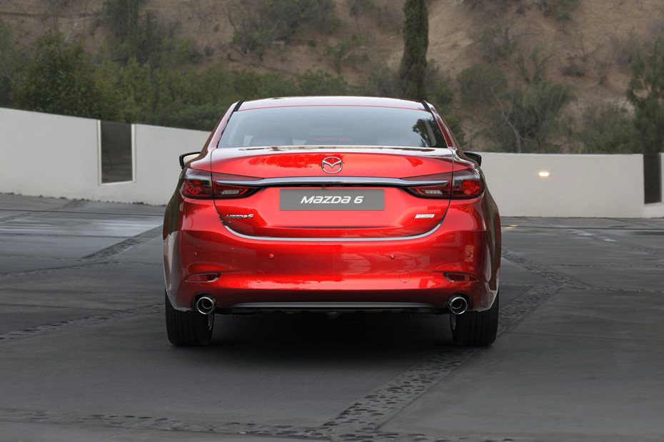 Full Rear View of Mazda 6 Sedan