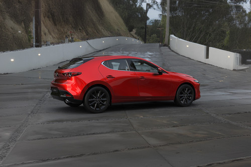 3 Hatchback Rear Medium Side View