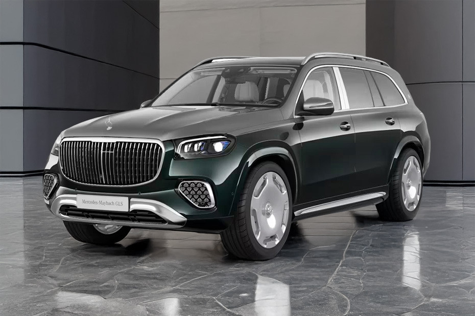 Maybach GLS Front angle low view