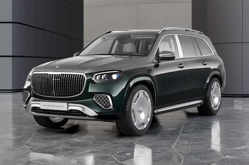 Maybach GLS Front angle low view