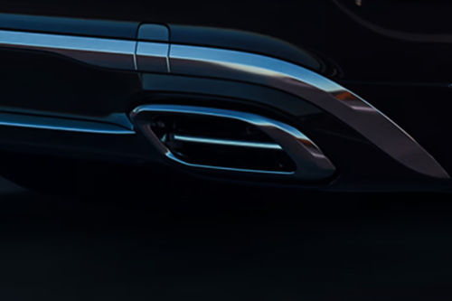 Exhaust Pipe of Mercedes-Benz Maybach S Class