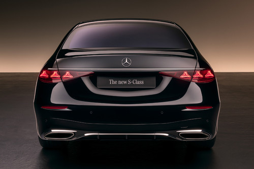 Full Rear View of Mercedes-Benz S Class