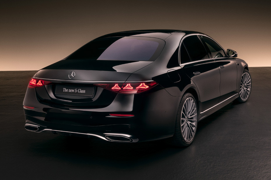 S Class Rear angle view
